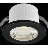 Braytron Veranda- MINISPOT A 3W 38D ZWART 3000K IP54 LED DOWNLIGHT / SPOT