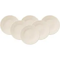 Villeroy & Boch Gebaksbordje For Me Creme 16 cm (6-Delig)
