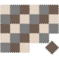LittleTom Van dag Één: 27-delige Baby Puzzel Speelmat - 30x30 EVA Schuim Kruipmat Vloermat Speeltapijt Kind