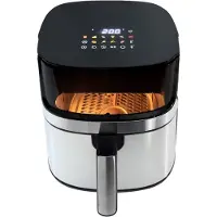 ROYAL SWISS Visuele airfryer van 8 liter