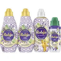 Robijn - Spa Sensation - 4 stuks - 2x wasmiddel + 1 wasverzachter + 1 wasparfum - Voordeelverpakking