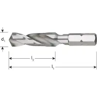 Rotec HSS-G Boor-bit C6,3 3,0 mm - 1400300