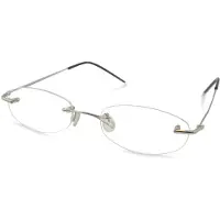 Eschenbach Leesbril Thin Round-Zilver-+2.50