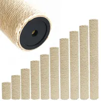 Eyepower 35 x 7,1 cm: M10 Sisal Stam voor Krabpaal - Sisalpaal voor Kattenboom - Krab Bomen Onderdelen