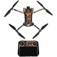 Sunnylife Stickerset - Angry Eagle - Mini 3 Pro en RC Controller