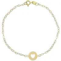 SKY Dames Armband Heart 14K Goud