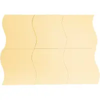 WDMT Golvende Plakspiegels - Set van 6 - Gouden Spiegeltegels voor Muurdecoratie - Zelfklevende Decoratieve Spiegels voor Woonkamer en Slaapkamer - Goud