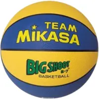 MIKASA Basketbal Big Shoot 156 Maat 6 Blauw/Geel