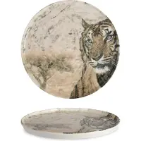 RINART Dinerbord masahi porselein 26 cm set van 6