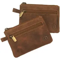 Oi sleutelbeursje Hunter bruin 2 stuks