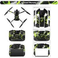 Sunnylife Stickers - Green Monster - voor DJI Mini 4 Pro - RC 2