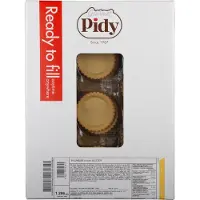 Pidy Tartelettes sables 8.5 cm - Doos 54 stuks