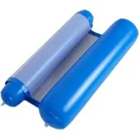 WDMT Luxe waterhangmat van | 128 x 80 cm | Trendy waterhangmat voor een ontspannen dag in het water | Donker blauw