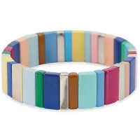 REMEMBER Sierraad Armband Antoine met Elastiek Ø 19 cm.