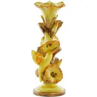 Light & Living Bird - kandelaar - Lamos - Geel/brons - 11x10x28 cm