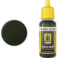 Ammo Mig Hobbyverf Acrylverf - MIG 0276 Verde Oliva Scuro 2 - Acryl - 17ml Verf flesje - 17 ml