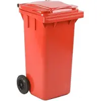 ESE Minicontainer 120 liter rood