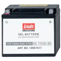 Louis Parts Gel-Batterij YTX20L-BS 12V/18AH 270A