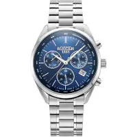 Roamer Analoog horloge '- Chronograph Pro Chrono - Quartz watch movement - Watch case width: 42 mm' blauw