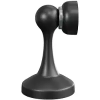 AMIG magnetische deurstopper Ø55x85mm rvs zwart
