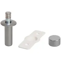 Yale verborgen magnetische deurstopper vloermodel mat nikkel