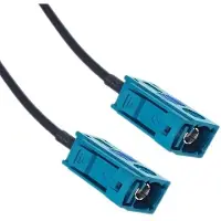 Universal Fakra Z (v) - Fakra Z (v) antennekabel | RG174 | 50 Ohm | 0,50 meter