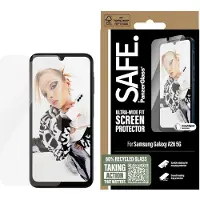 PanzerGlass SAFE by Screenprotector geschikt voor Samsung Galaxy A26 Glazen | SAFE by Ultra-Wide-Fit Screenprotector - Case Friendly