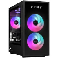 HP OMEN 35L Gaming desktop - GT16-0105nb - Black Glass Bezel - RTX 5070 Ti - Ultra 7 met 240mm RGB waterkoeling