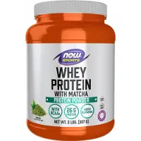 Now Whey Protein met Matcha (907 Gram)