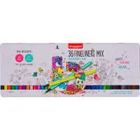 Bruynzeel Fineliner set 36 kleuren