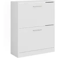 Vicco Gizmo Schoenenkast – 59 x 72.5 cm 2 compartimenten Wit