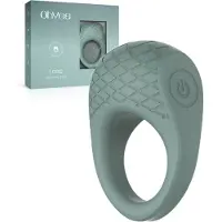 Ohyes Loop - Cockring Vibrerend - Siliconen Penisring - Sex Toys voor koppels - Stone Green