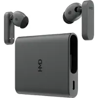 HMD Amped Buds In Ear oordopjes Bluetooth Zwart Ruisonderdrukking (microfoon) Bestand tegen zweet Sport