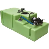 VETUS Confort 42l 24v Water Tank Groen 42 Liters