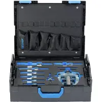 Gedore 1100-1.31/2 Poelietrekkerset Spanbereik 12 mm - 70 mm