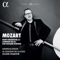 OUTHERE Julien Chauvin, Andreas Staier, Le Concert De La Loge - Piano Concerto No. 23, Symphony No. 40 & Don Giovanni (CD)