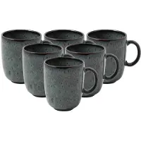 Villeroy & Boch Mok Lave Gris Met Oor (6-Delig)
