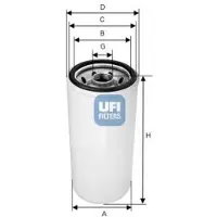 Ufi 24.140.00 Brandstoffilter