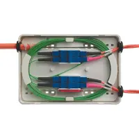 Telegärtner micro-splissdoos, 4 x SC duplex koppeling