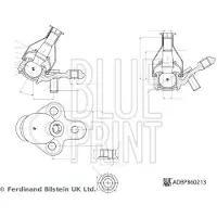 Blue Print ADBP860213 Fuseekogel