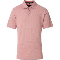 Casa Moda polo roze gemêleerd korte mouw