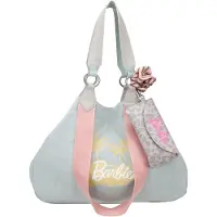 Fritzi aus Preußen Shopper 'Izzy Medium Barbie' lichtblauw / citroen / wit