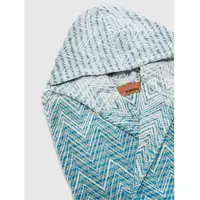 Missoni Badjas Stone Hooded Petrol Multicolor-S