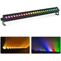 Beamz LCB246IP LED bar met 24x 6W LED's - RGBWA-UV - IP65 Waterdicht -