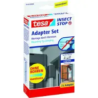 TESA 55193-00 Adapter Alu Comfort Vliegenhor-adapterset Geschikt voor merk vliegenhor 3 stuk(s)