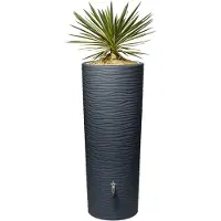 Graf 2in1 ton NATURE 350 liter Grafietgrijs dia. 62(max) x h.150 cm D