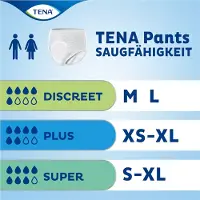 Tena Pants Discreet Large - 1 pak van 10 stuks
