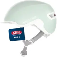 ABUS Fietshelm HUD-Y pure mint M - 54-58 cm - lichtgroen - Geschikt voor gebruik op elektrische fietsen - stadsfietsen - 300 g