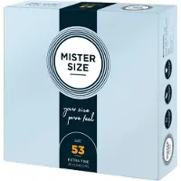 Mister Size Passion & Love Condoms Pure Feel 53 mm - Size M
