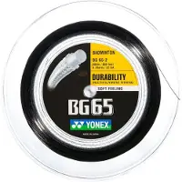 Yonex Badmintonsnaar Yonex BG 65 Black (0.70mm/200m)